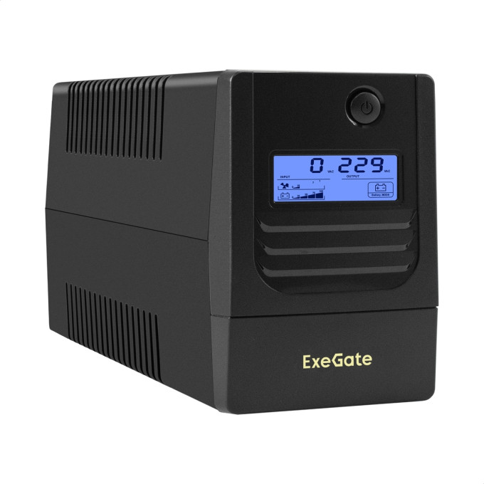 ИБП EXEGATE SMART LB-850.LCD.AVR.2SH.USB EX299503RUS